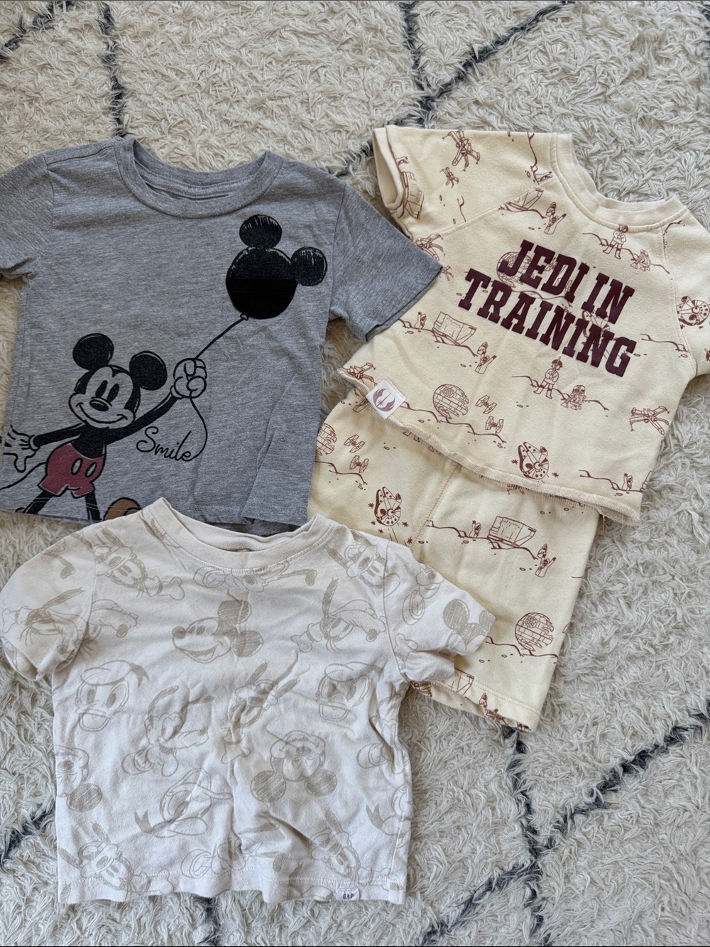 Toddler Disney Star Wars clothing bundle